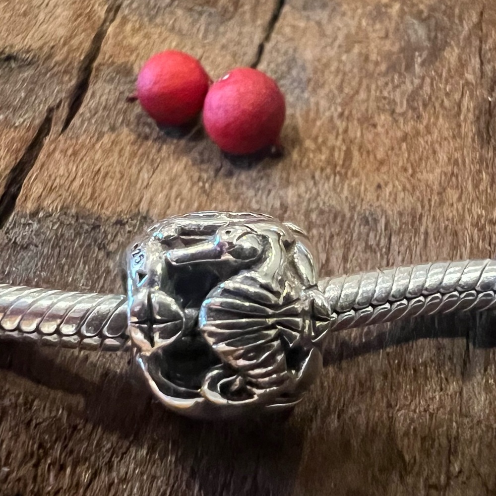 Authentic Chamilia Charm Ocean Seahorse Sea Starfish Turtle Silver 925 Bead